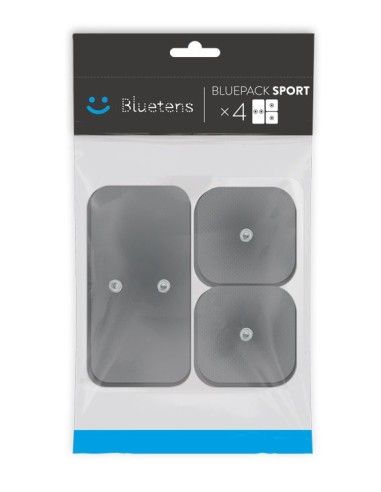 Electrodes Bluetens Duo-Sport carré (x8) & rectangle (x4)