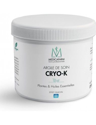 Argile de soin CRYO-K 250 g MEDICAFARM