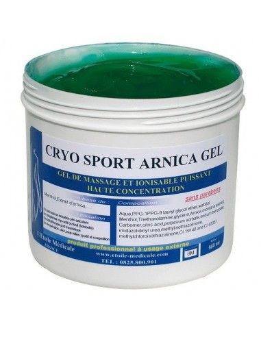 Cryo Sport Arnica Gel 500 ml ETOILE...